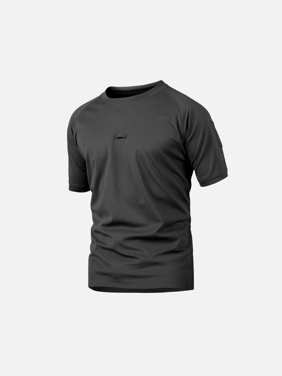 Camouflage Arm Pocket Short Sleeve T-Shirt