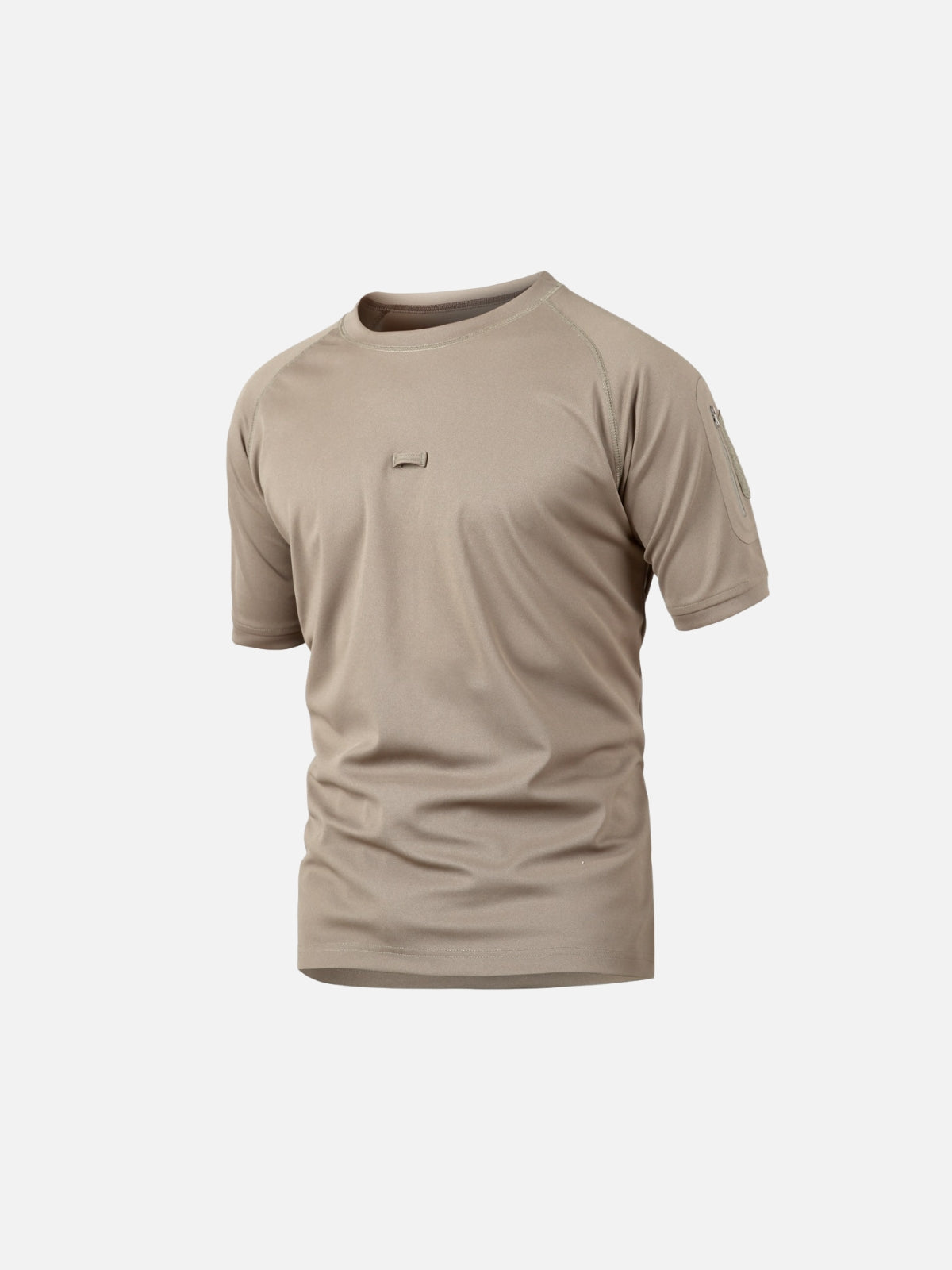 Camouflage Arm Pocket Short Sleeve T-Shirt