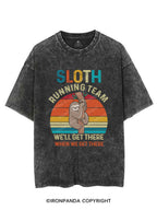 SLOTH RUNNING TEAM Vintage Gym Shirt