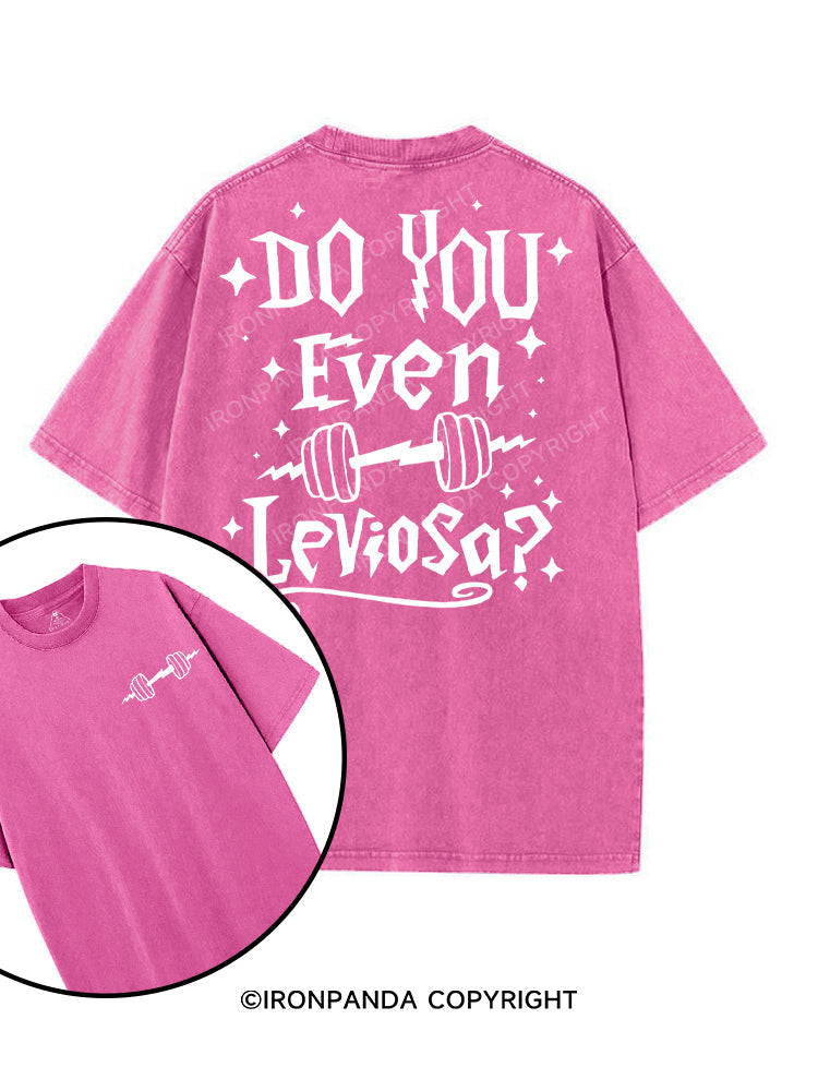 Do You Even Leviosa printed Gym Shirt