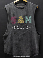 5 AM Squad Bottom Cotton Tank