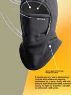 Fleece-Lined Windproof 3-in-1 Hat & Face Mask & Scarf