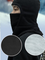 Fleece-Lined Windproof 3-in-1 Hat & Face Mask & Scarf
