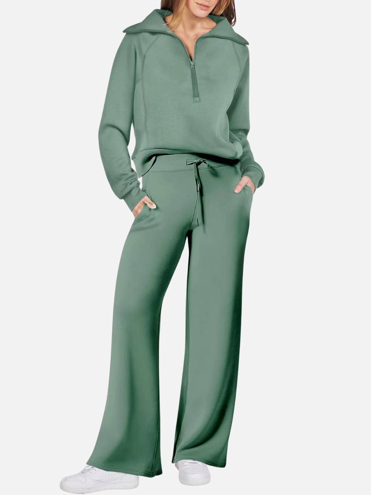 The CloudSoft Quarter-Zip Set