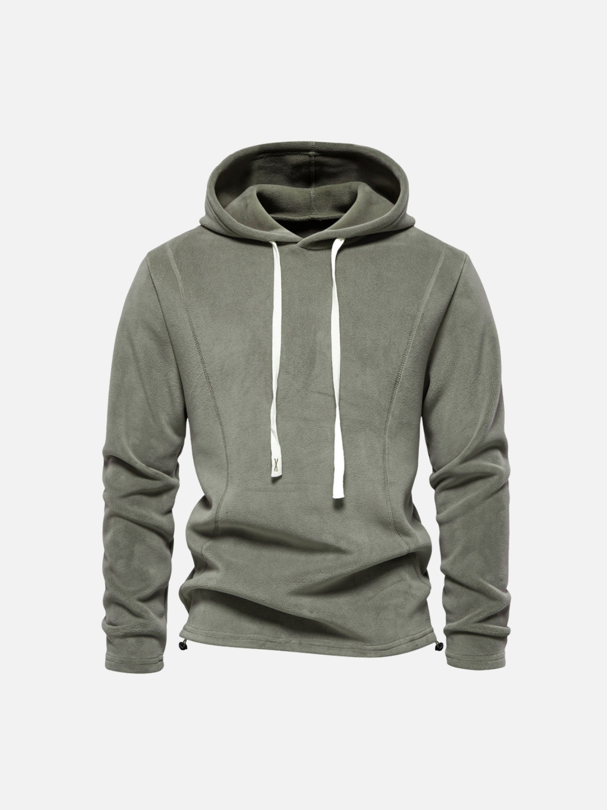 Half-Zip Fleece Stand Collar Sweatshirt