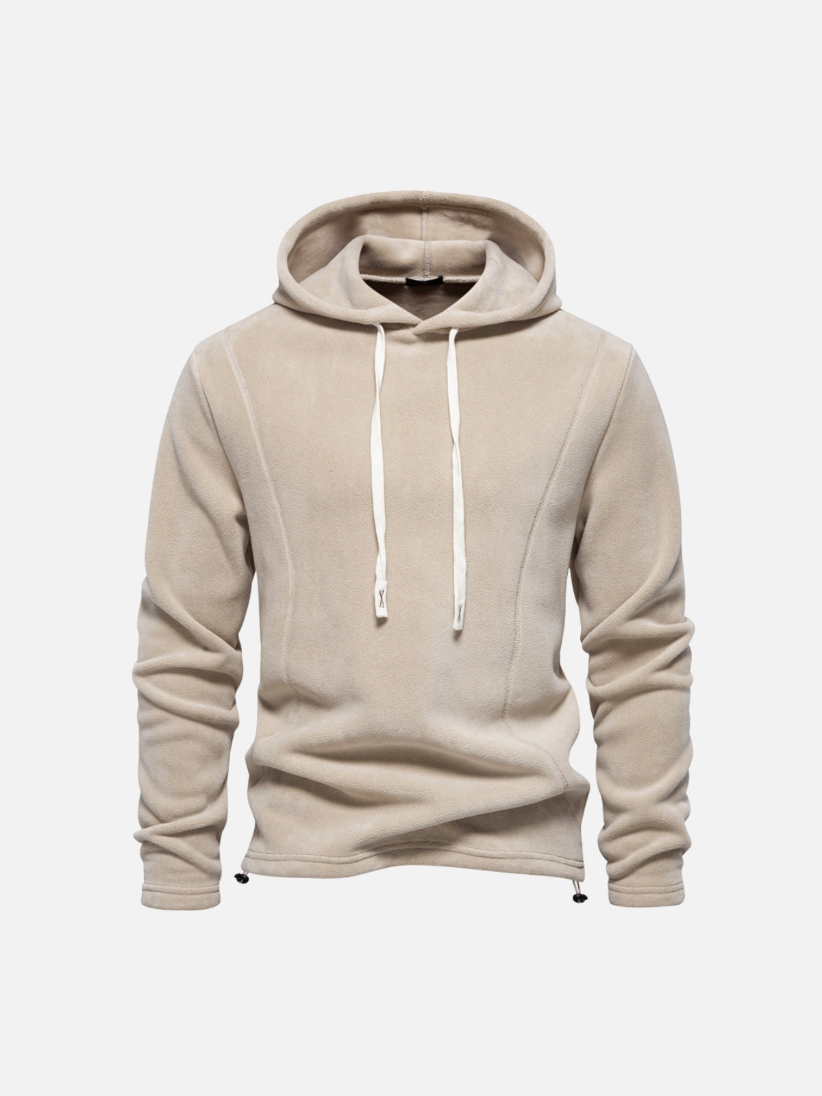 Half-Zip Fleece Stand Collar Sweatshirt