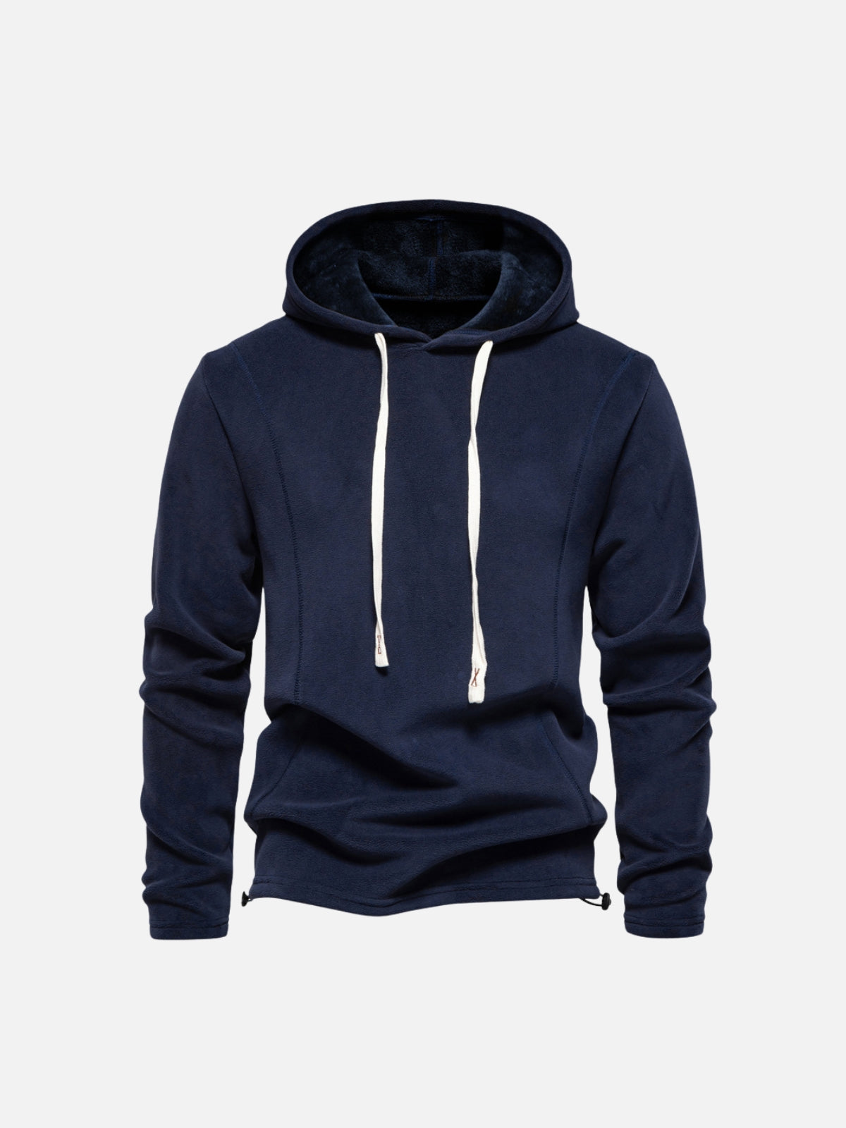 Half-Zip Fleece Stand Collar Sweatshirt