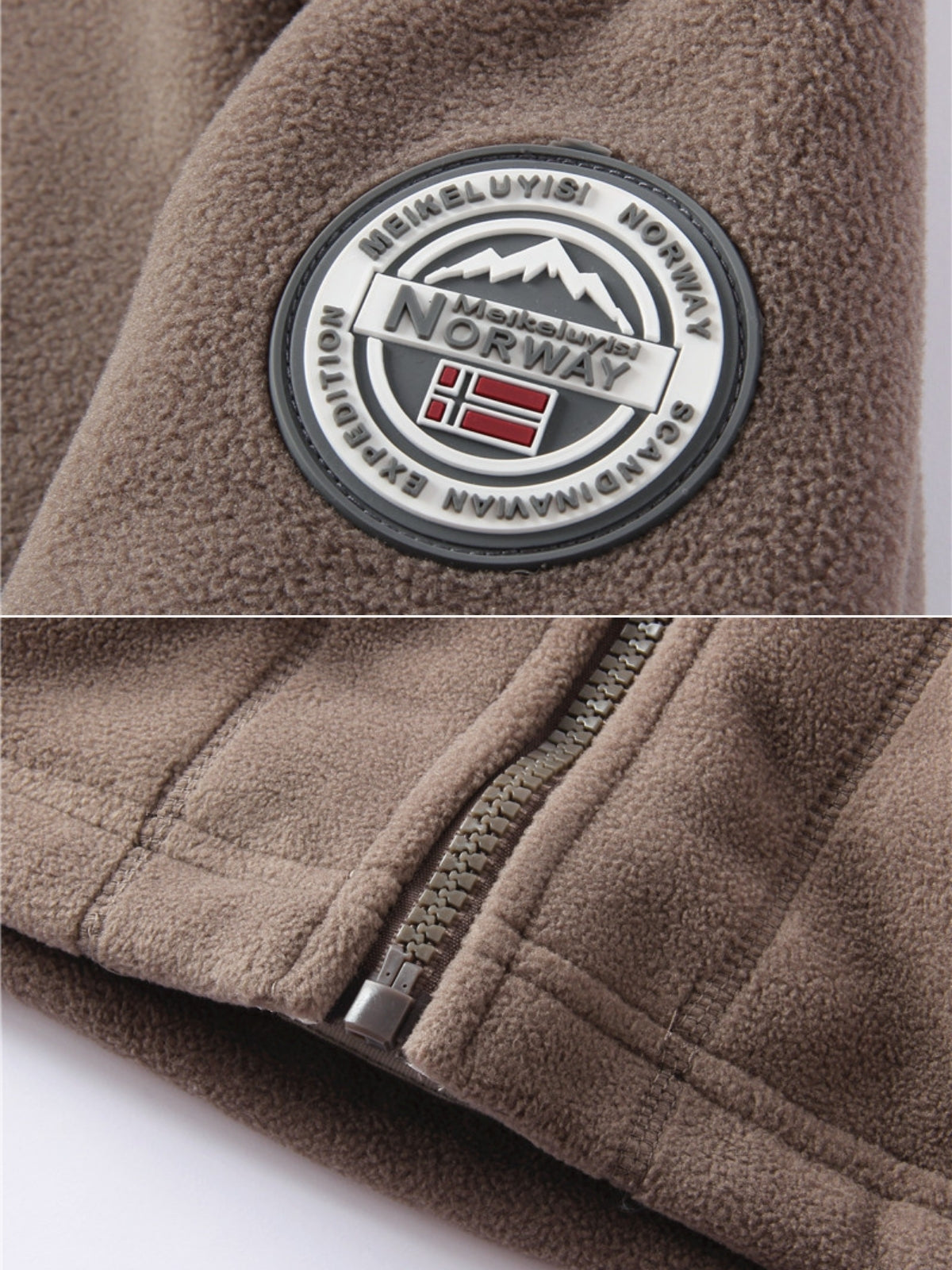 Double-Sided Polar Fleece Jacket