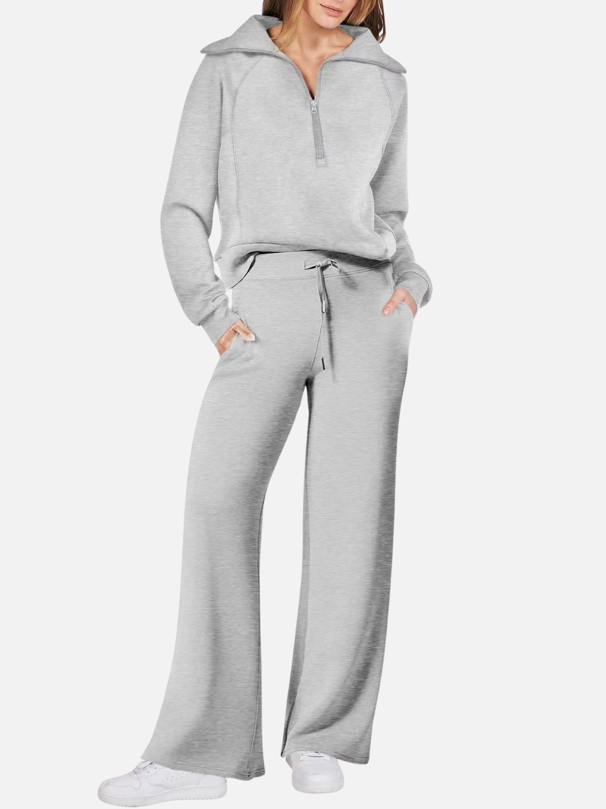 The CloudSoft Quarter-Zip Set