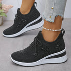 Romee | Orthopedic Sneakers with Sparkling Rhinestones