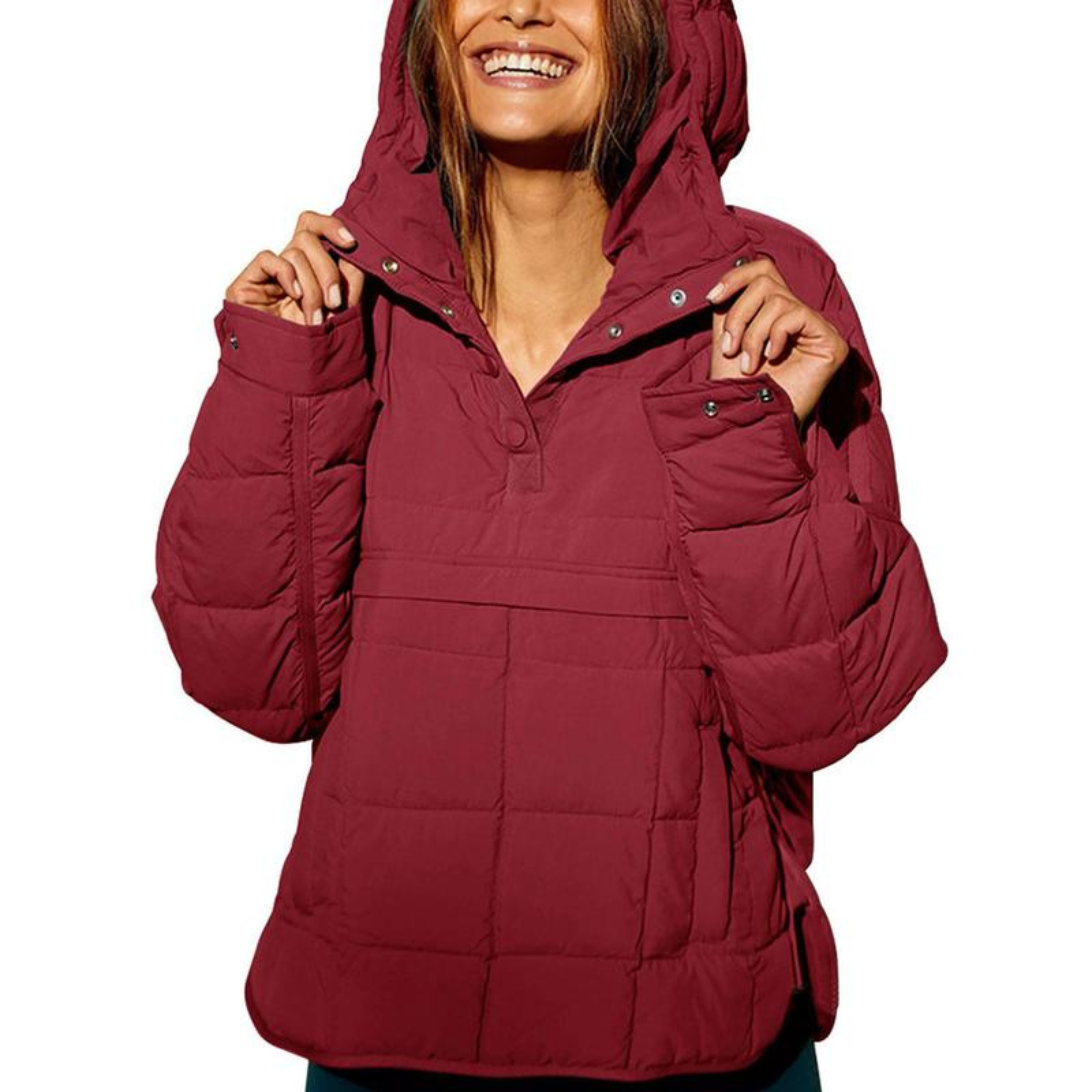 Melodie | Hooded Pullover Jacket