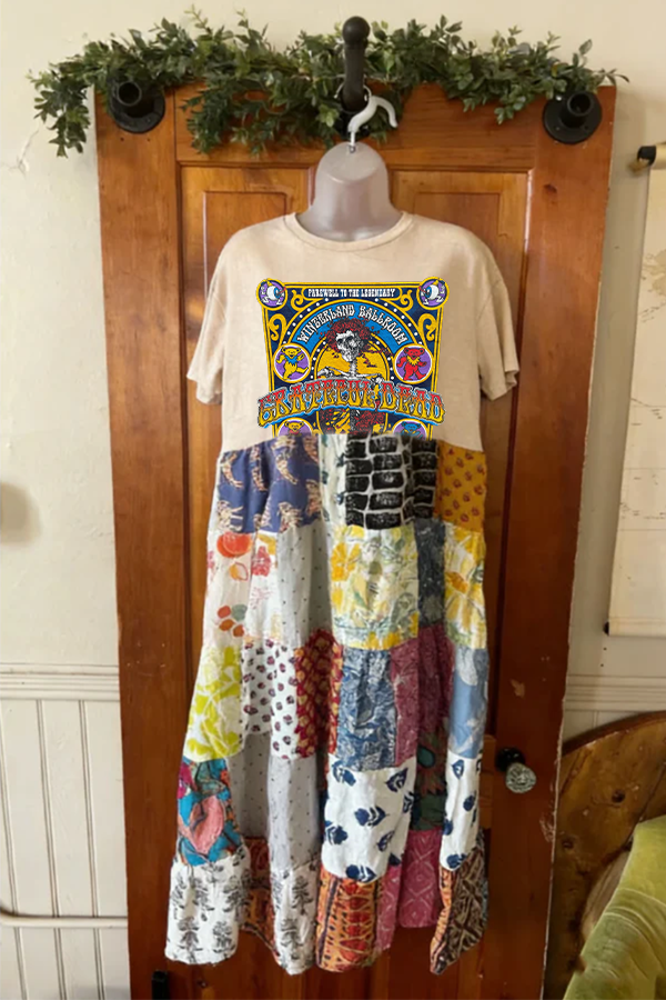 Grateful Dead Recycled Dress