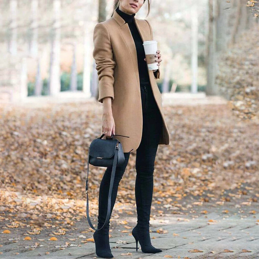 Bella | Women’s Classic Tailored Lapel Winter Coat
