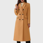Violet | Women Classic Wool Overcoat