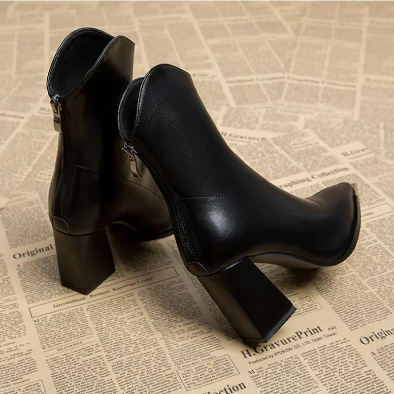 Celeste | Chrome Tip Boots