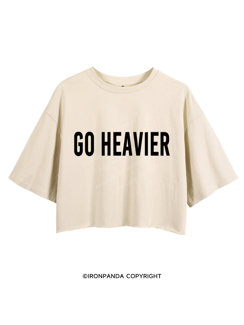 Go Heavier Crop Tops