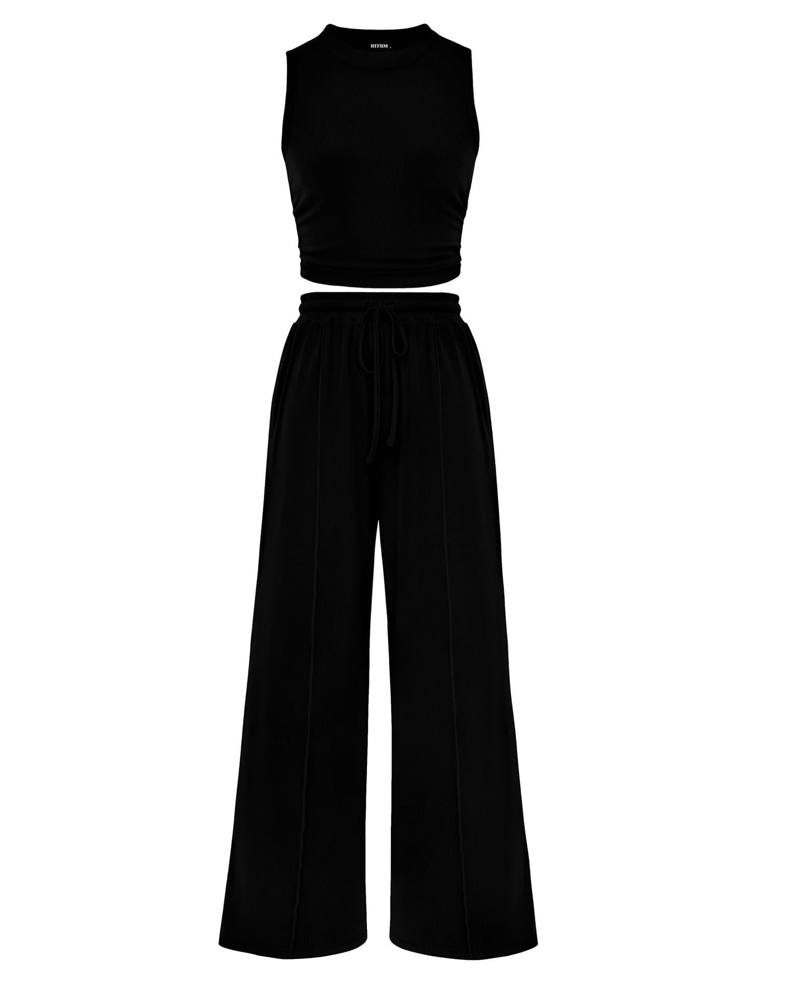 Knit Vest & Wide Leg Set