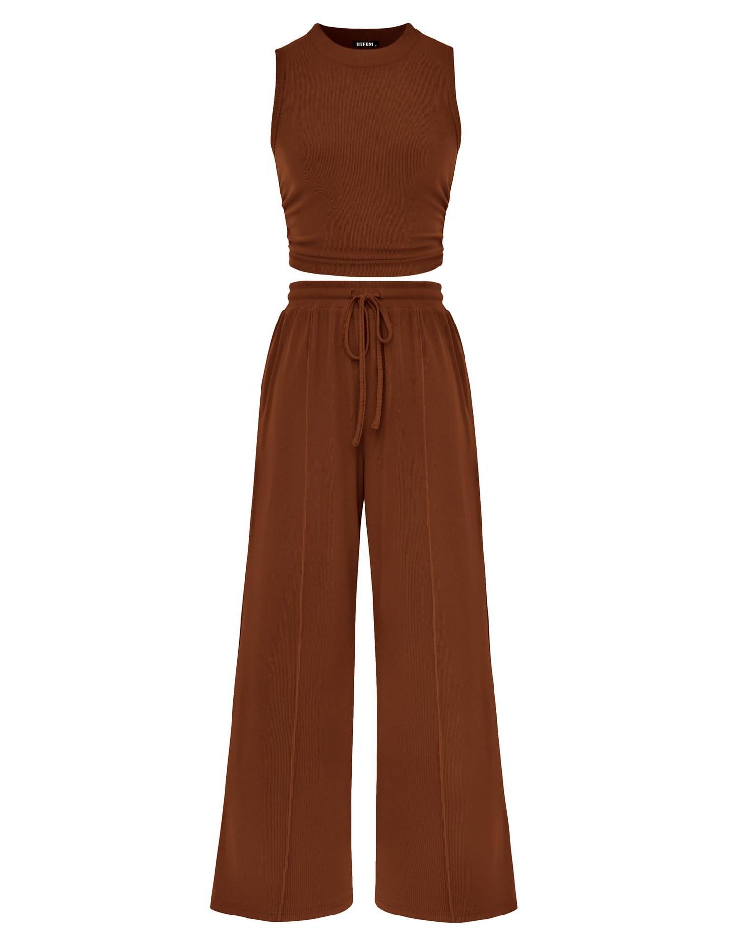 Knit Vest & Wide Leg Set