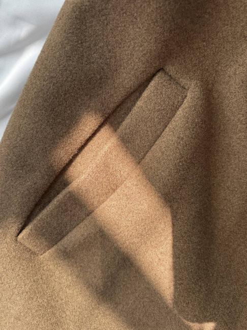 No-Iron Wool-Blend Trench Coat