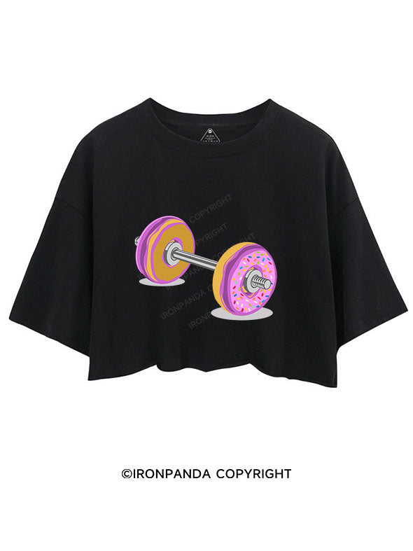 DONUT BARBELL Crop Tops