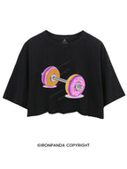 DONUT BARBELL Crop Tops