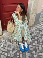 Linen Midi Dress