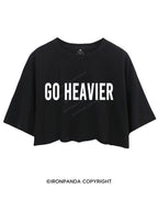 Go Heavier Crop Tops