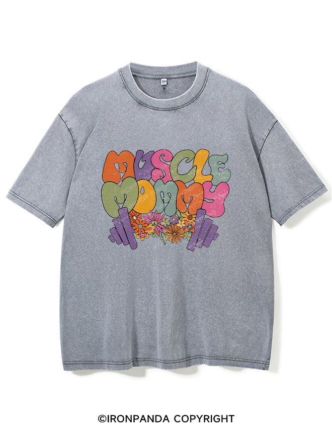 Muscle Mom  Vintage Gym Shirt