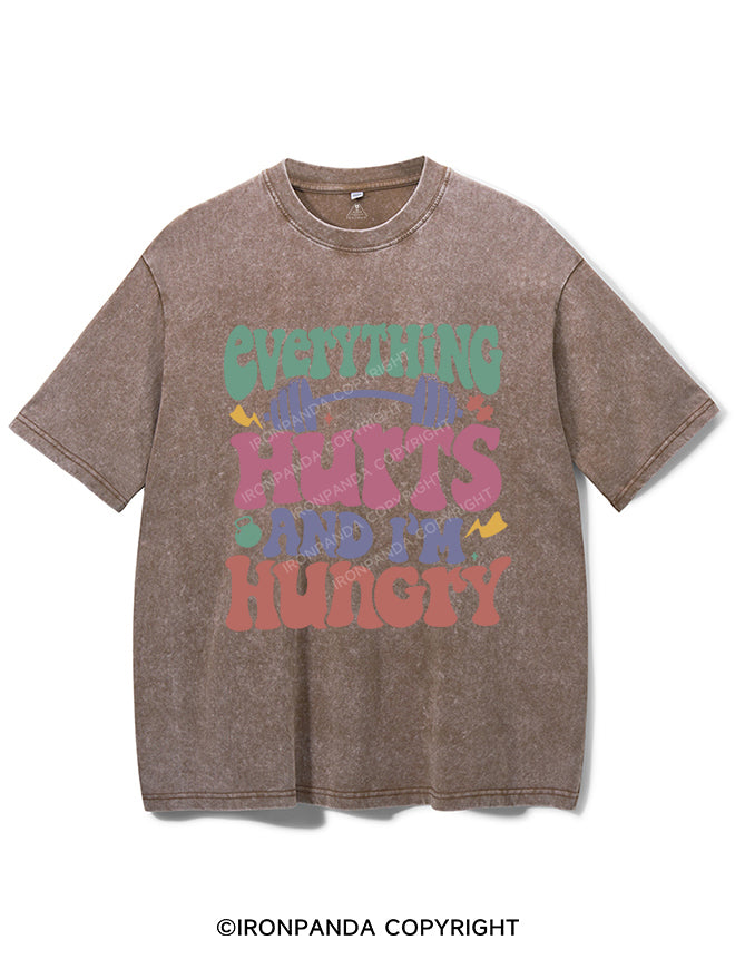 Everything Hurts And I’m Hungry Vintage Gym Shirt