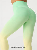 High-Waist Ombre Yoga Pants
