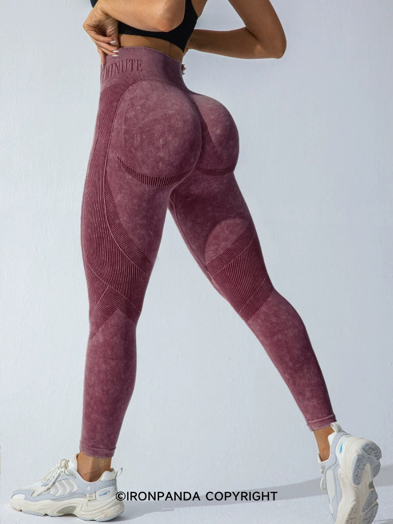 Vintage Wash Booty Yoga Pants
