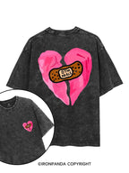 GYM HEALS printed Gym Shirt