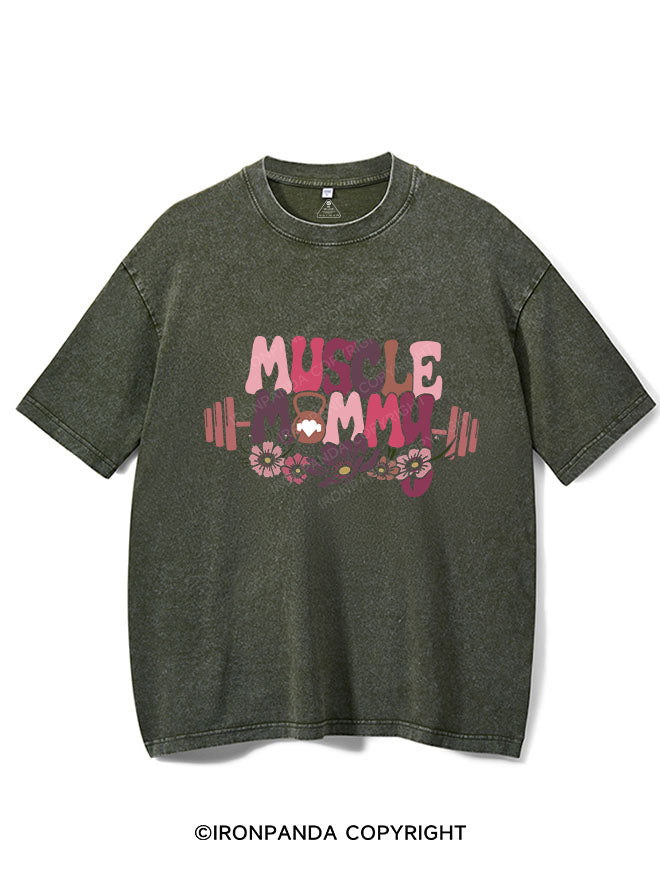 Muscle Mom Vintage Gym Shirt