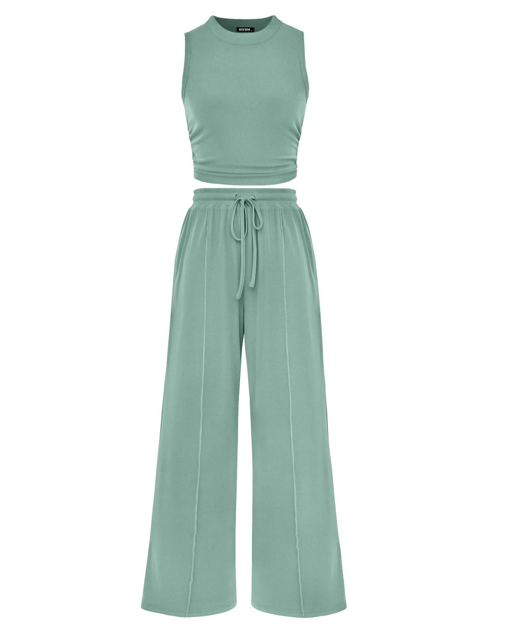 Knit Vest & Wide Leg Set