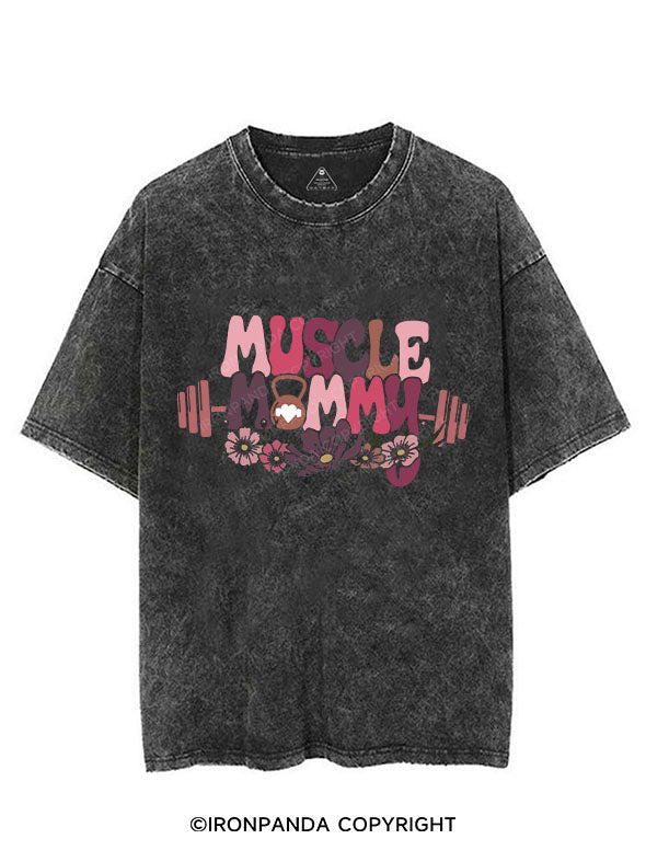 Muscle Mom Vintage Gym Shirt