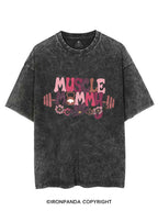 Muscle Mom Vintage Gym Shirt