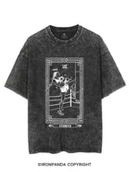 the boxing tarot card vintage Gym Shirt
