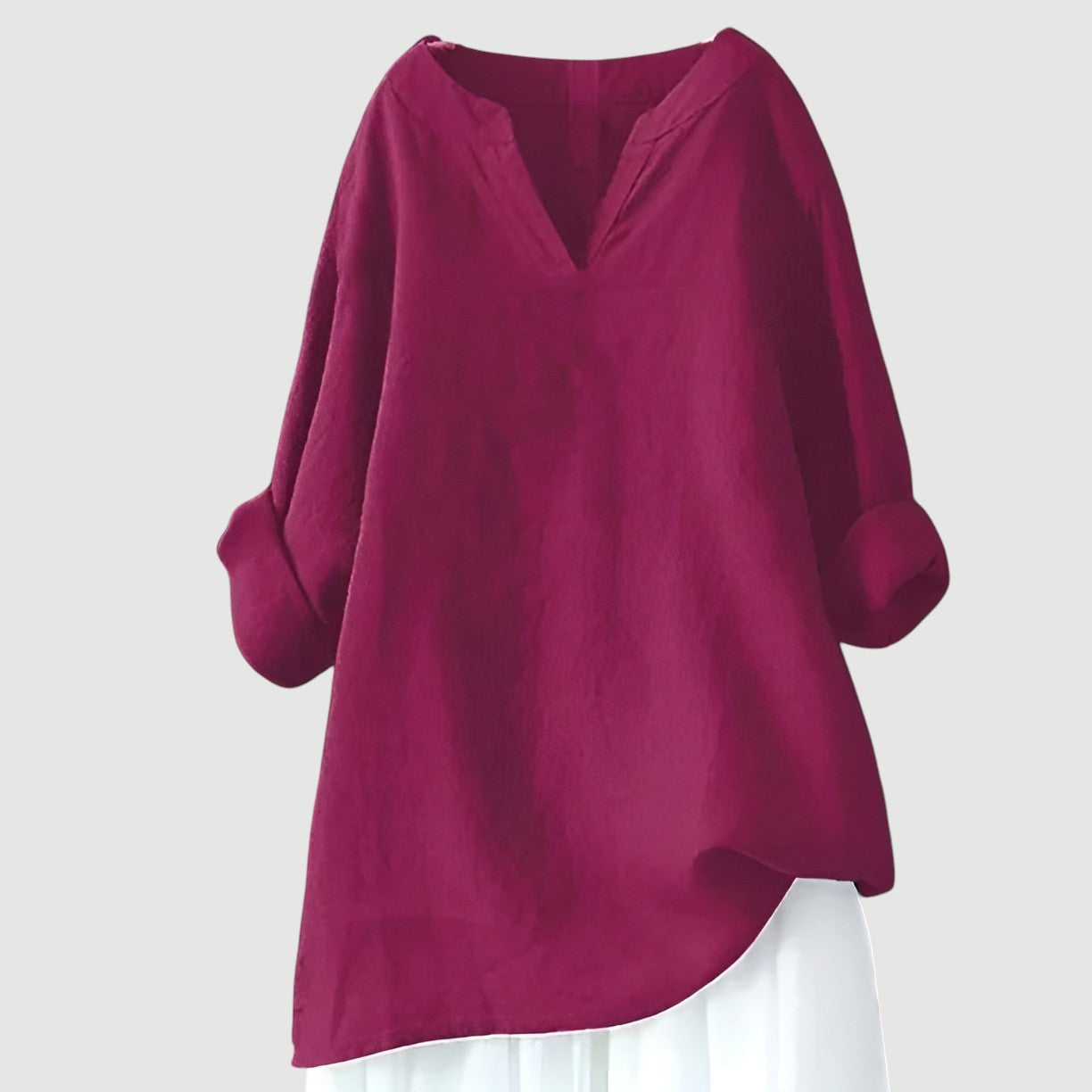 Serafina | Women’s V-Neck Relaxed Fit Blouse