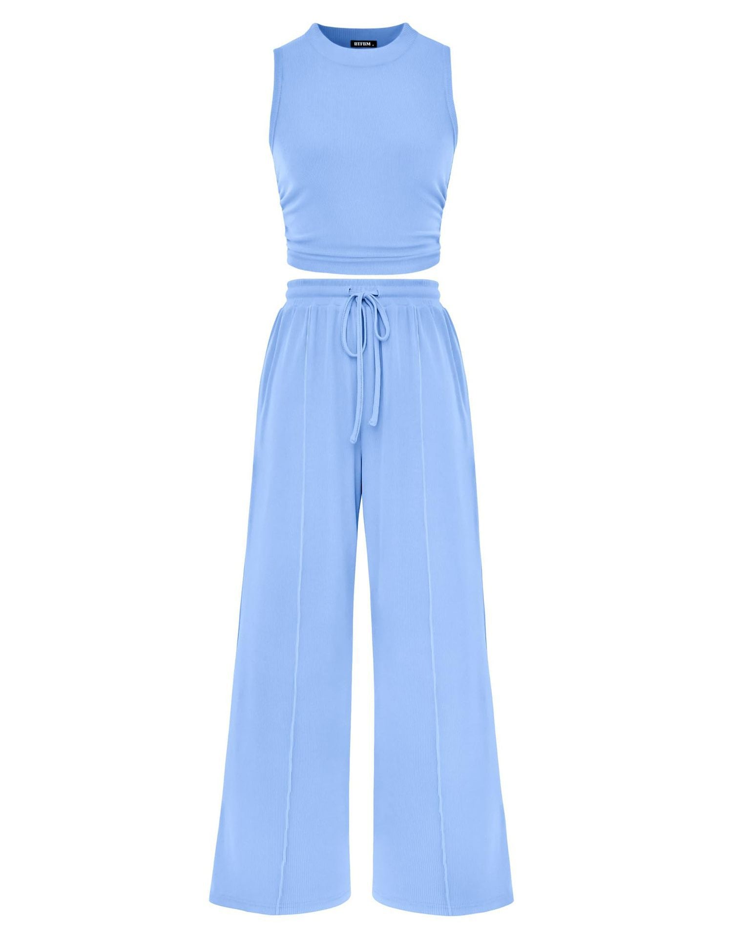 Knit Vest & Wide Leg Set