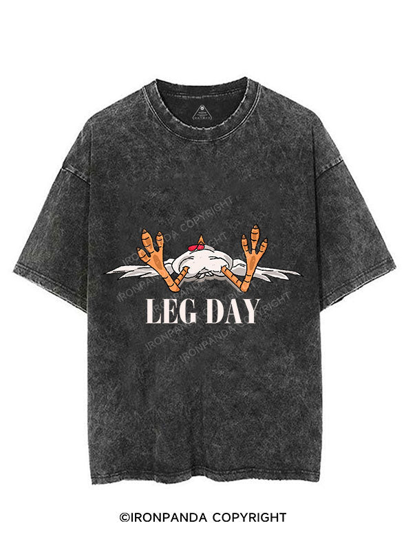 Leg Day Vintage Gym Shirt